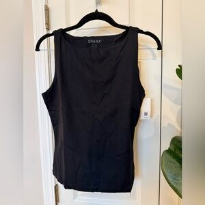 NWT SPANX Jersey Boatneck Tank, size Large